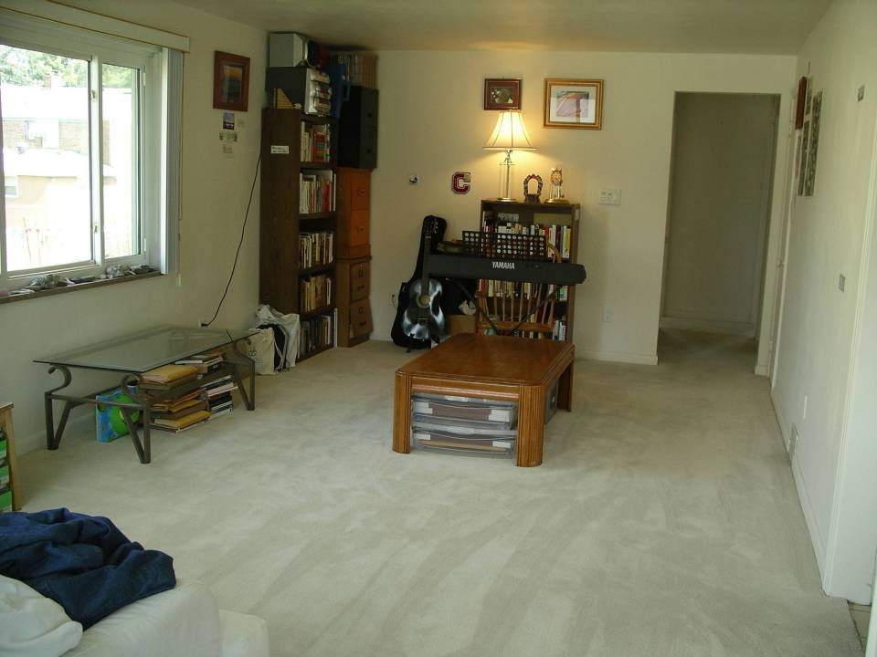 Living room from front