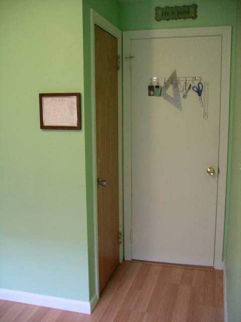 Right side of studio from inside